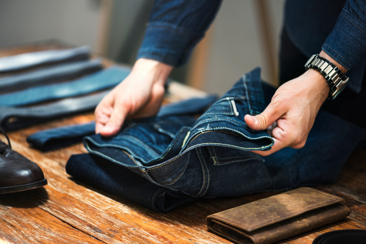 How to Wear Stacked Jeans