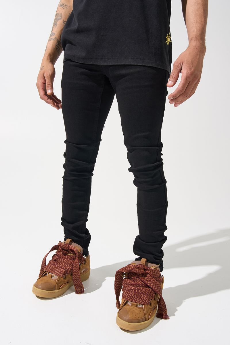 新品 SERENEDE | VANTA 11 ブラック スキニージーンズ　30 Serenede Jeans - Vanta 11 - Black - VAN11 – Vengeance78