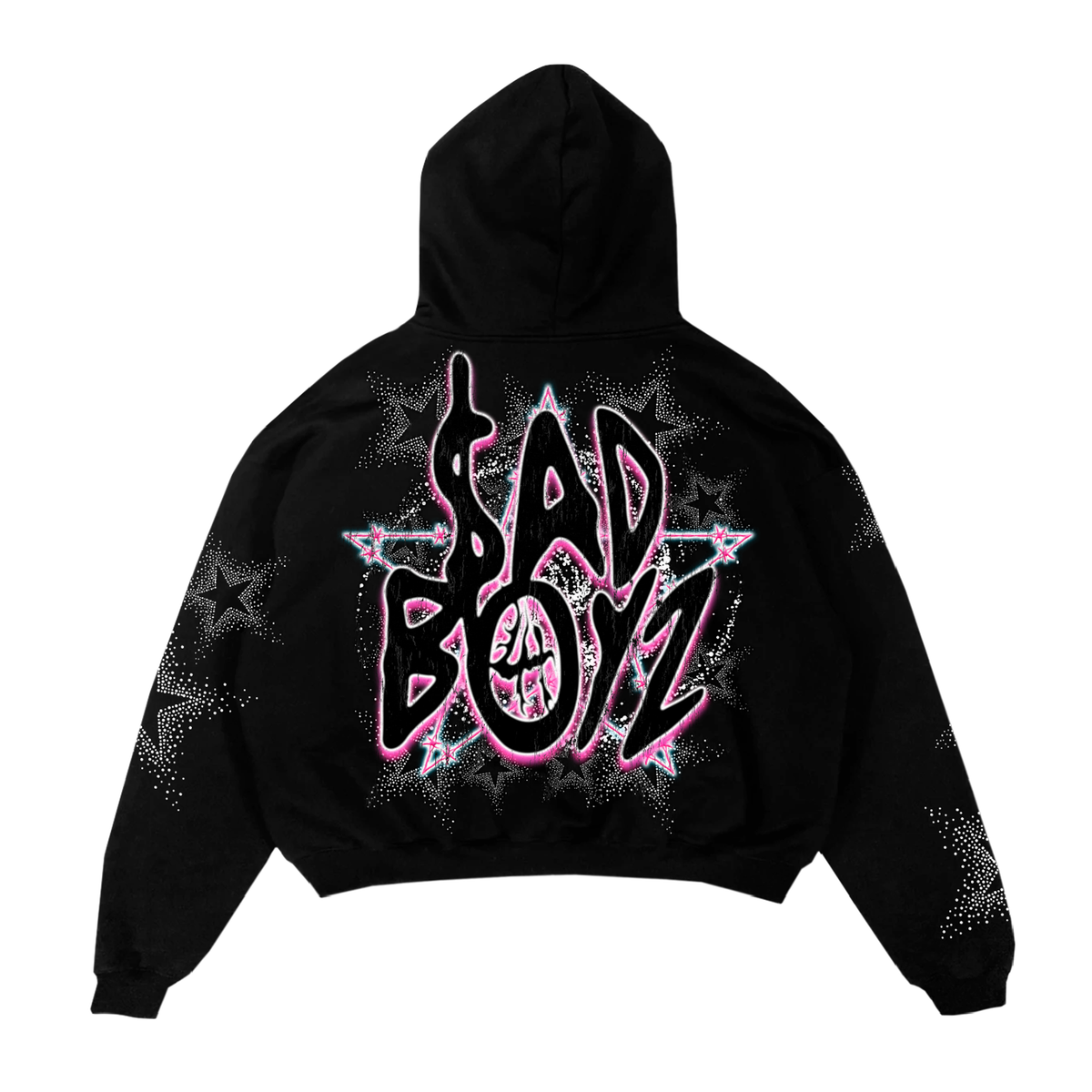 Lost Hills Hoodie - Sad Boyz - Black - LHSBHOODY008 – Vengeance78