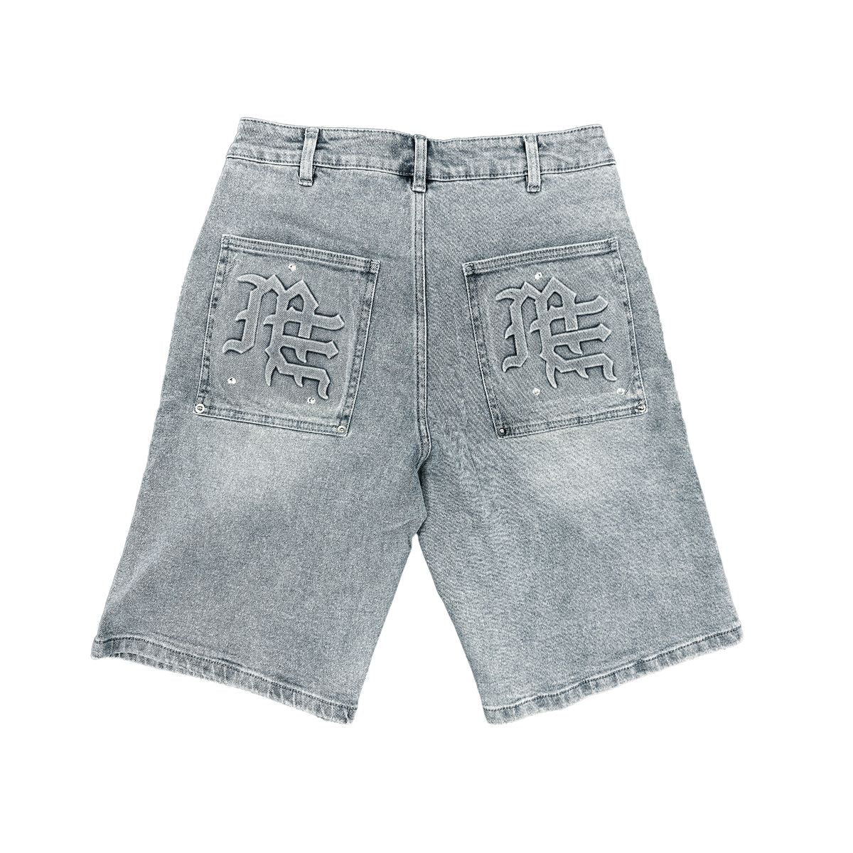 Mixed Emotion Shorts - Paisley - Blue Denim – Vengeance78