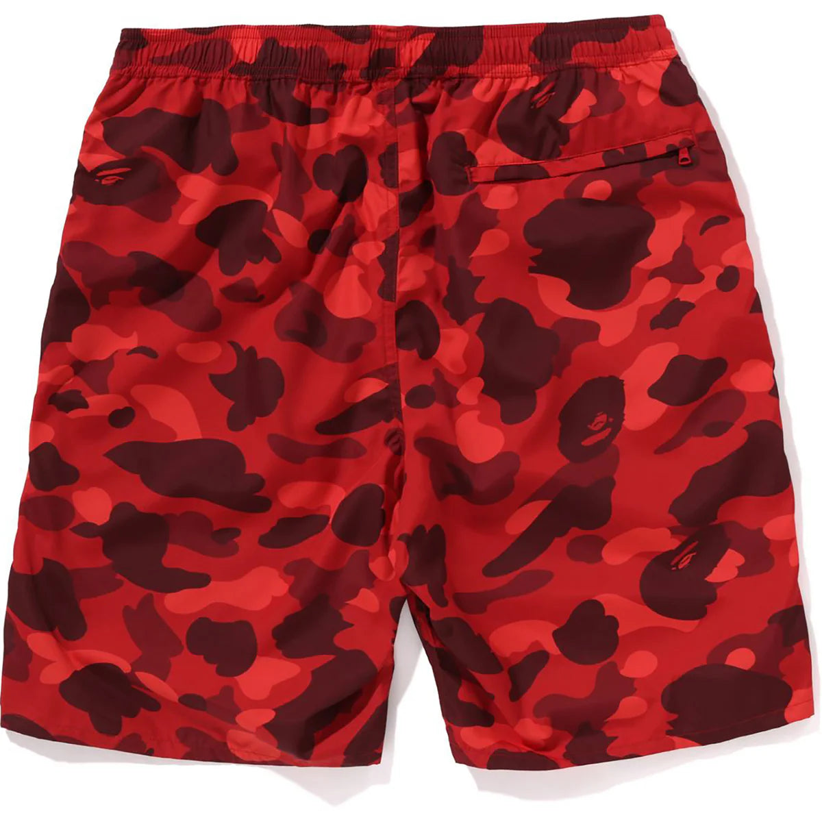 A Bathing Ape Shorts Head On Point Red Camo 1K30 153 006 Vengeance78