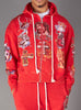 Politics Hoodie - Nivin - Jujube Red - 339