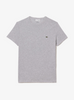 Lacoste T-Shirt - Crew Neck Pima Cotton Jersey - Grey CCA - TH6709