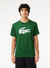 Lacoste T-Shirt - Men's Sport Ultra-Dry Croc Print - Green 291 - TH8937