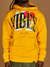 Vibes Hoodie - Made With Heart Pullover - Gold  - VM241HFP09