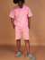 G West Short Set - Logo Wear Life Style   - Pink - GWLFT6003600