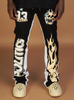 Politics Sweatpants - Stockten - Black and White - 706