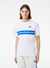 Lacoste T-Shirt -  Men's Heritage Print Cotton - White 001 - TH8590