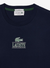 Lacoste T-Shirt - Unisex Regular Fit Cotton Jersey Branded - Navy Blue 166 - TH1147