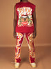 Politics Sweatsuit - Sven - Red - 442