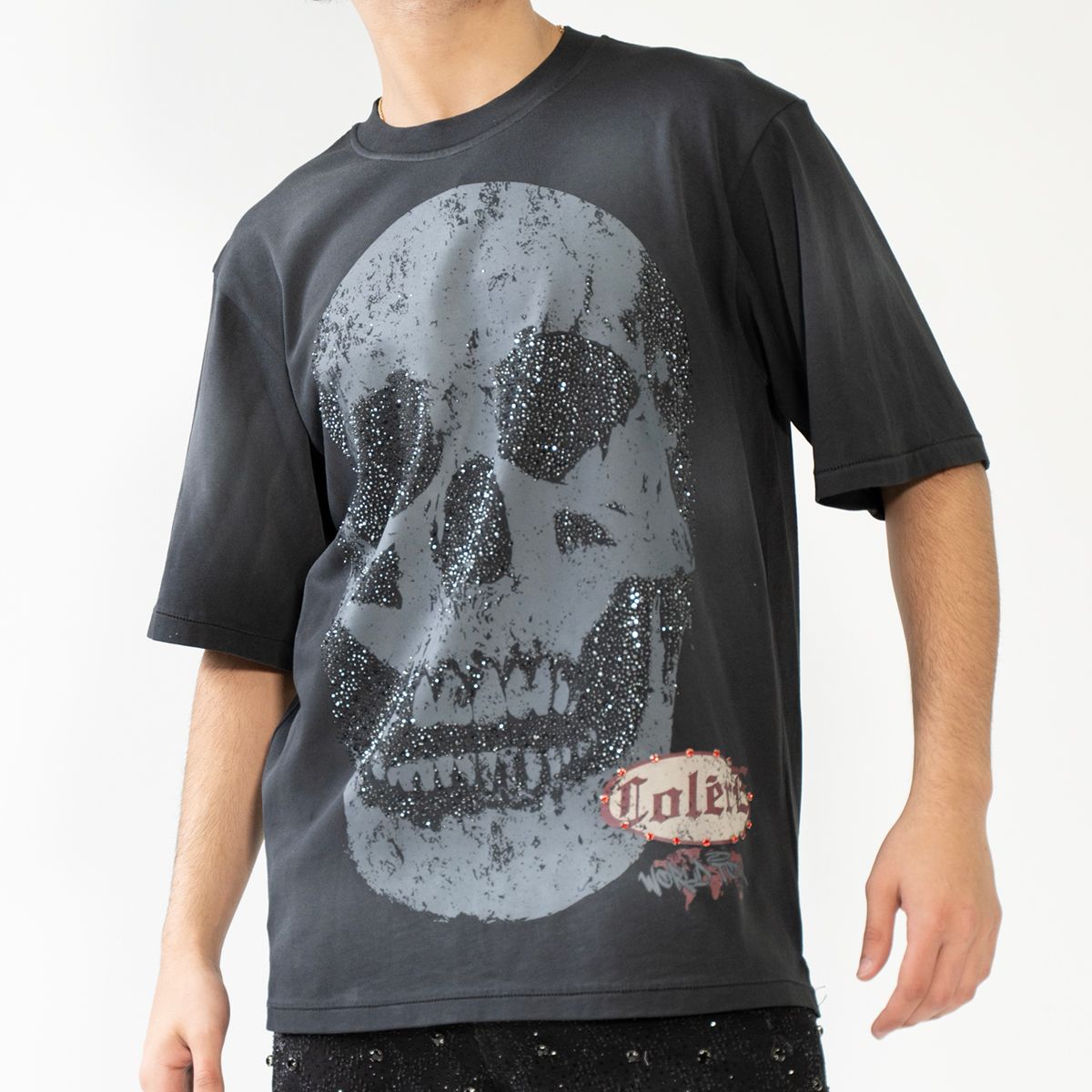 Hudson T-Shirt - Skull - Grey - 667 – Vengeance78