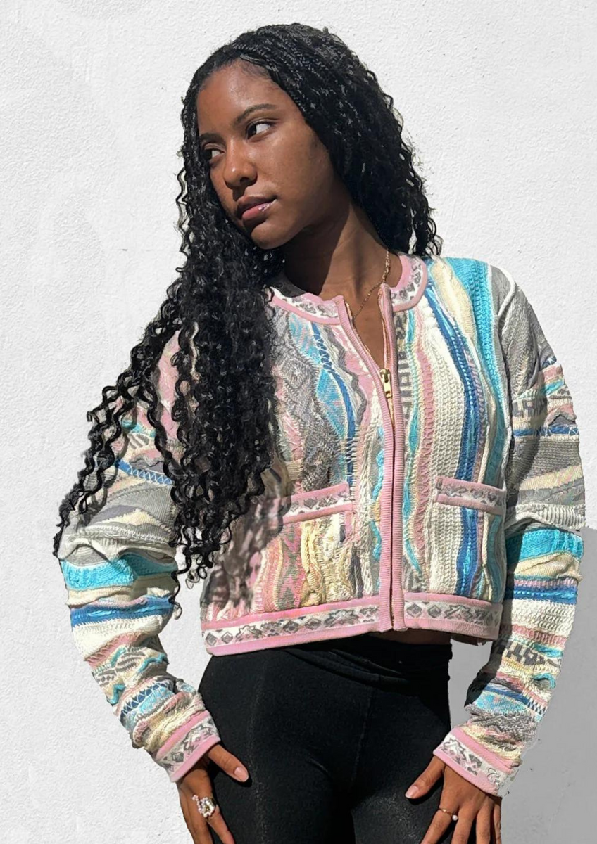 Coogi Sweater - Rosewater Women's Zip Cardigan - CL24201 – Vengeance78