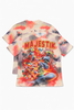 Majestik T-Shirt - Space Surfer - Beige Multi - TH26213
