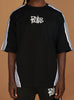 Politics T-Shirt - Tinker - Black With White - 351