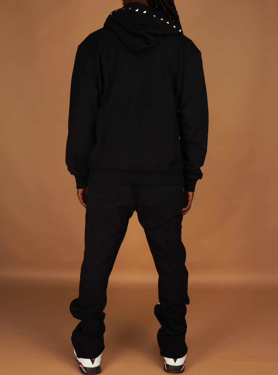 Politics Sweatsuit - Rivet - Black - 715 – Vengeance78