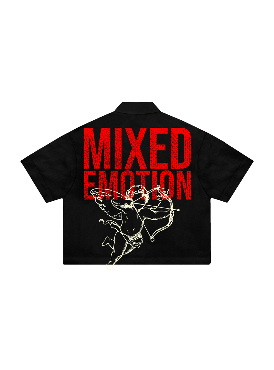 Mixed Emotion Shirt - Angels Zip up - Black – Vengeance78
