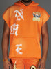 NME Hoodie - ClothierT - Orange - 148