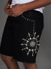 Politics Shorts - Maud - Jet Black Wash - 713