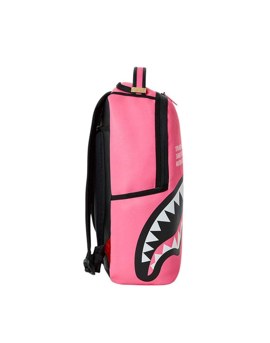 NEW Sprayground Pink Scribble Shark Backpack One Size