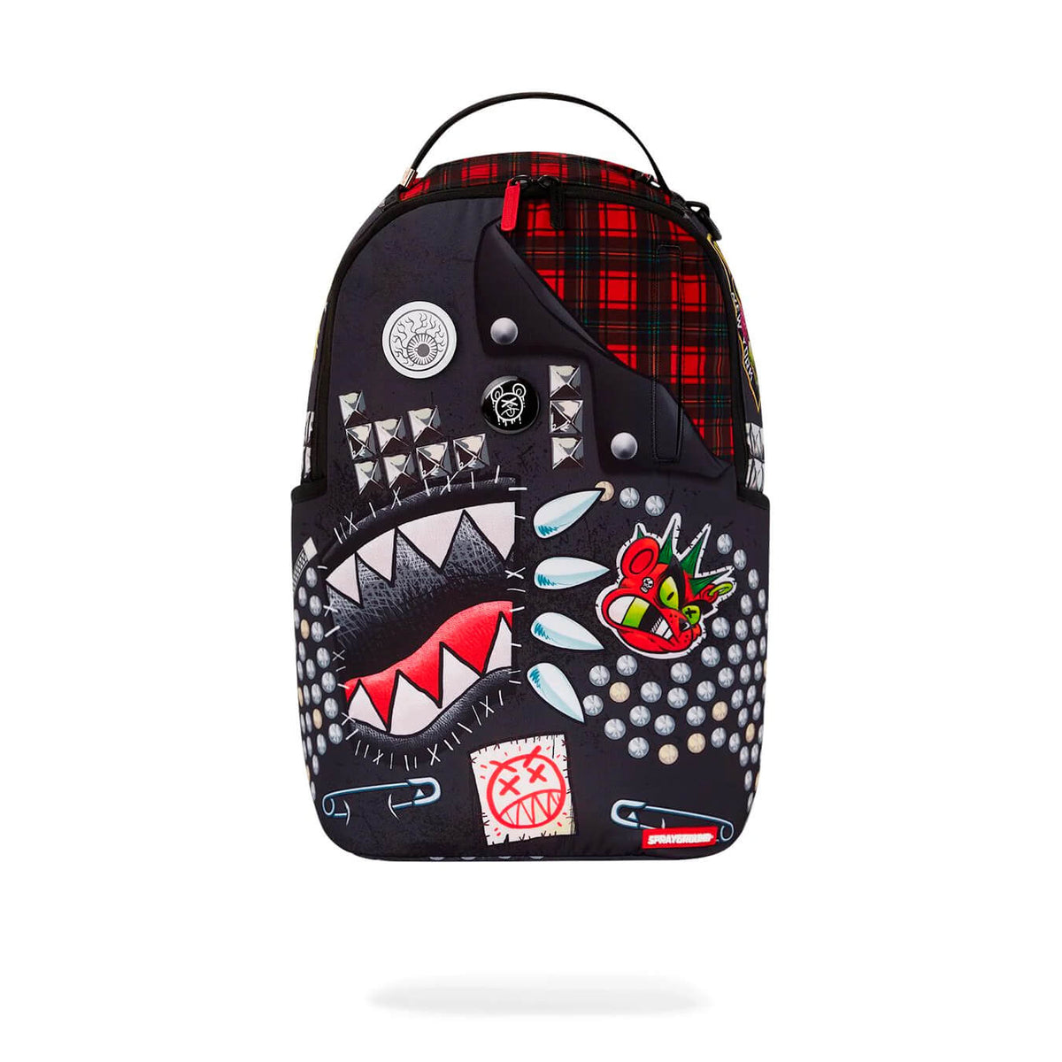 Sprayground Backpack - Punk Shark DLXSR - Black - 910B6026NSZ99000 ...