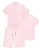 See You In Paradise Short Set - Paradise Club - Pink - 2066
