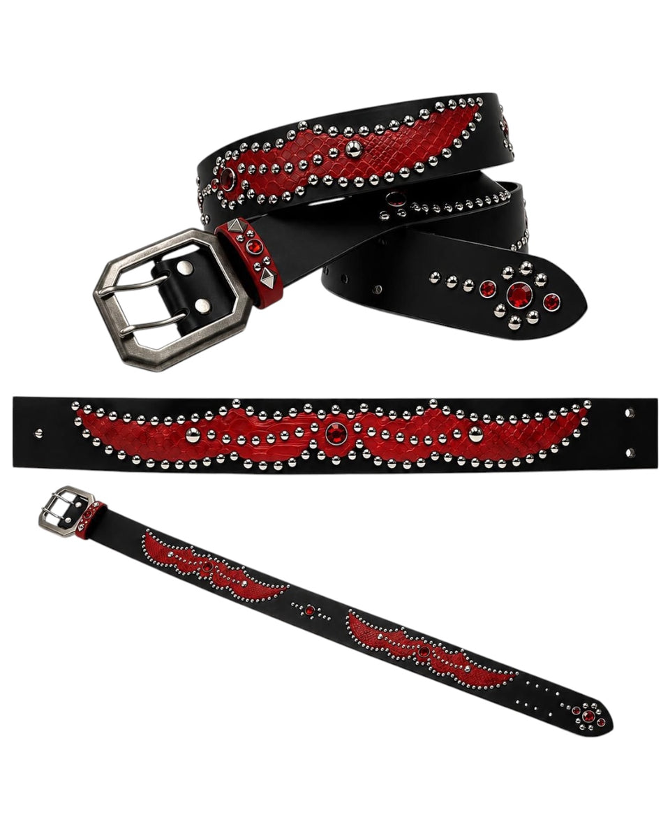 DNA Belt - Rodeo - Black And Red - 6004 – Vengeance78