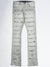 Focus Ripped Stacked Jeans - Grey - 3364C
