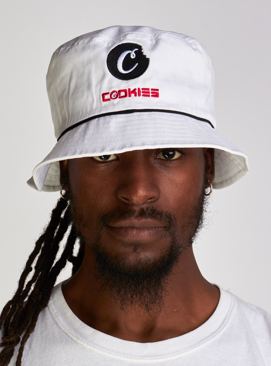 Cookies Hat Formula 1 Bucket White CM233XBH03 Vengeance78