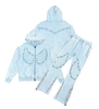 Gunzinii Sweatsuit - French Terry - Light Blue - GZ6005