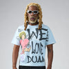 Duaa T-Shirt - We Love - Light Blue