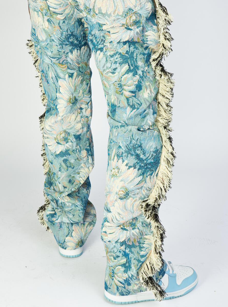 Politics Jeans Woven Stacked With Frey Blue Jacquard Donovan 501 Vengeance78 