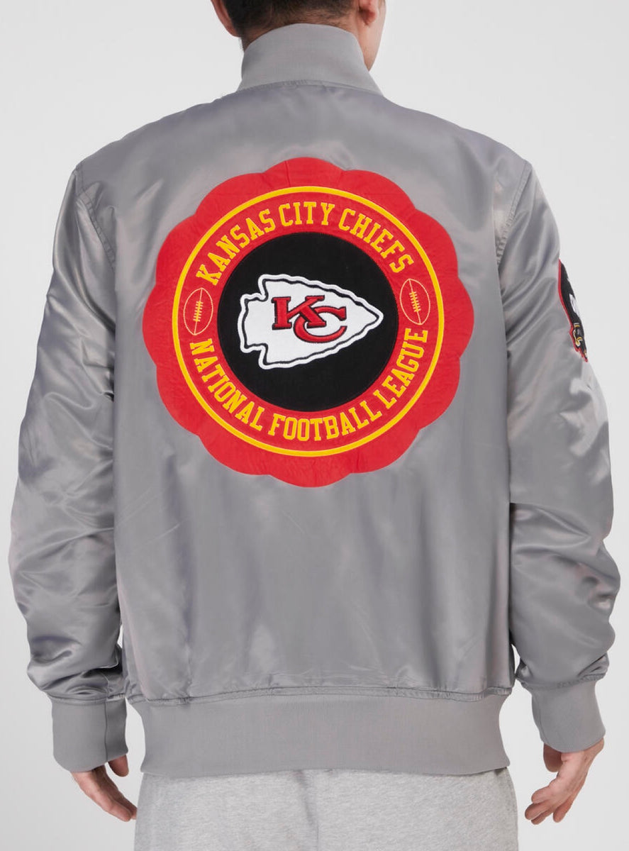 Kansas City Chiefs Logo Red/White Letterman Jacket