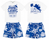 Highly UNDRTD Short Set - Clean Puff Angel - Roy Blue - US6102