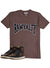 Rawyalty T-Shirt - Brand Logo - Brown