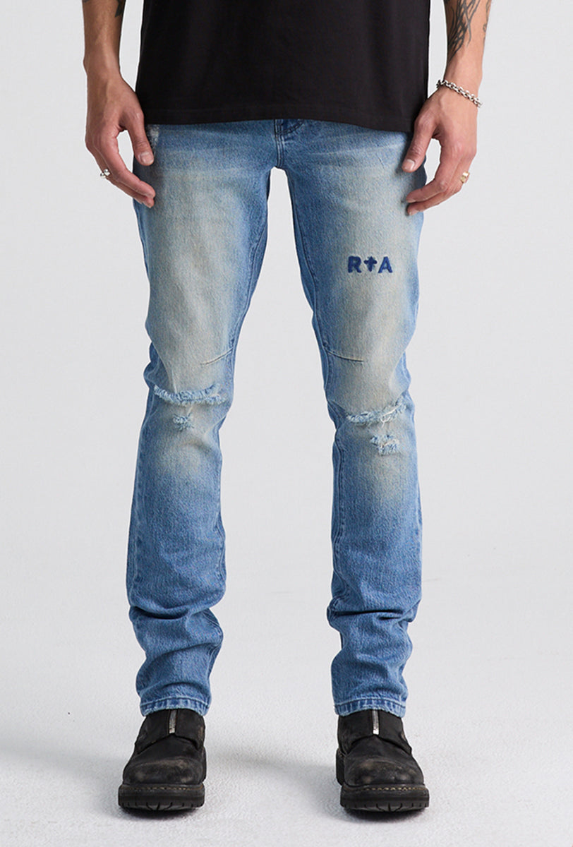 RTA Jeans - Bryant Triple Cross - Blue Haze - MLFQD1069