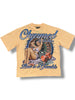 Roku Studio T-Shirt - Charmed Boxy Tee - Guava - RK1481958