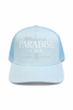 See You In Paradise Hat - Paradise Club Snap - Light Blue - C2066