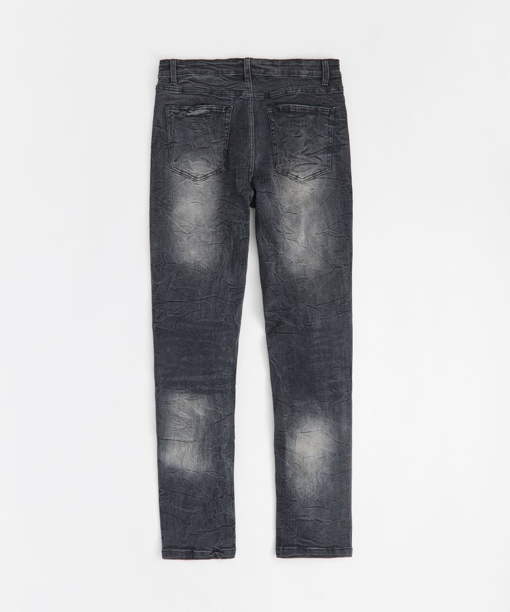 Reason Jeans - Skinny Distressed - Washed Black - RSP-291