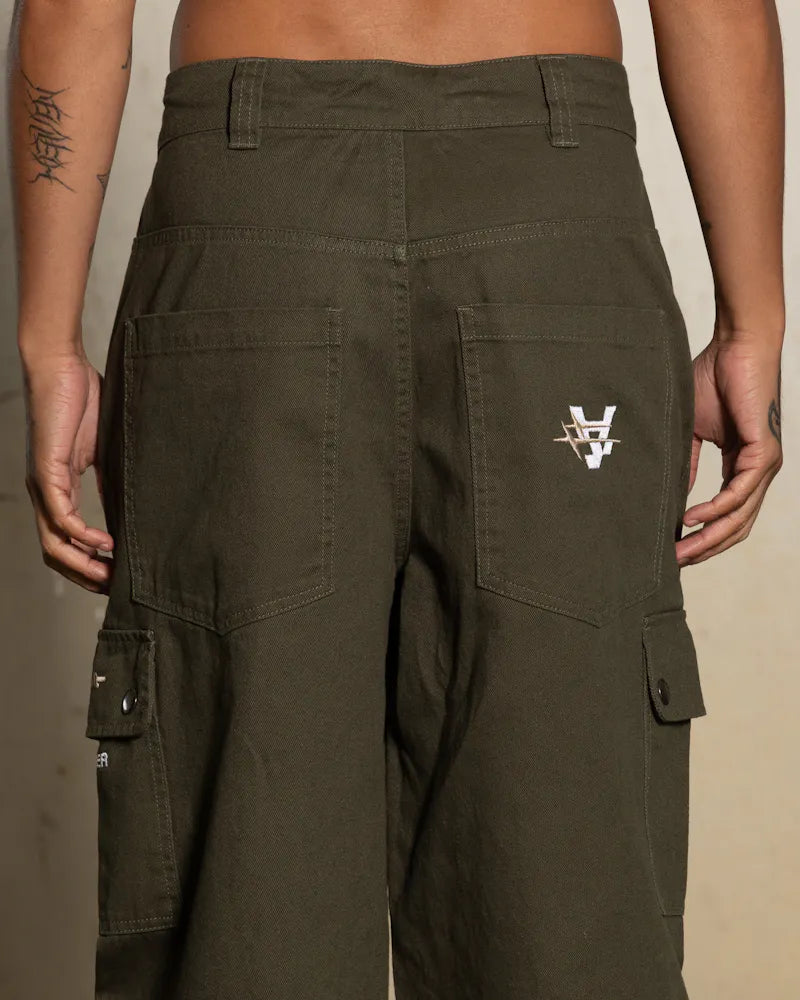 Loiter Pants Anti Flow Cargo Khaki Green LTXAOFLOCARPT Vengeance78