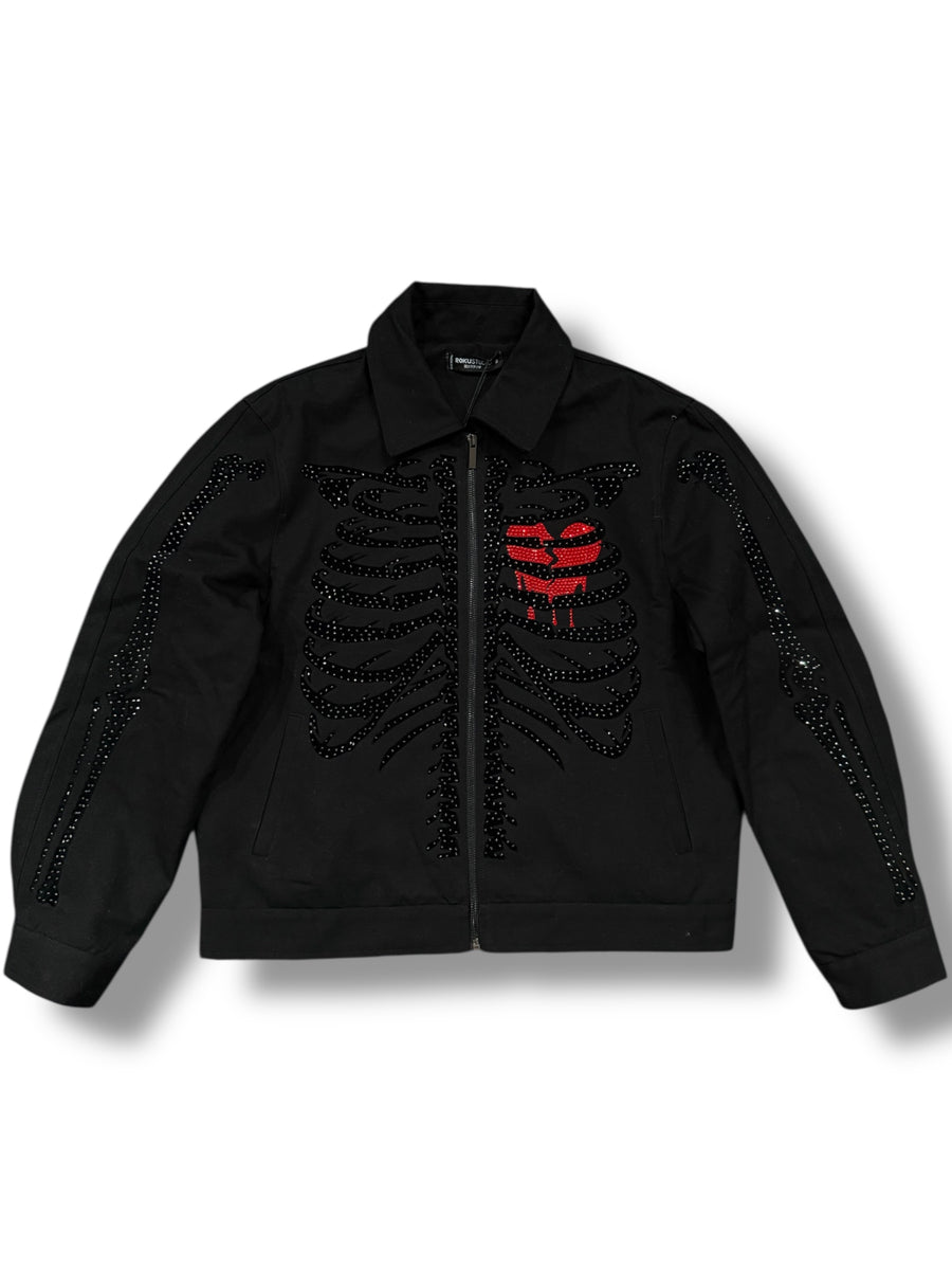 Roku Studio Jacket - Ribcage Canvas - Black - RK6481818 – Vengeance78