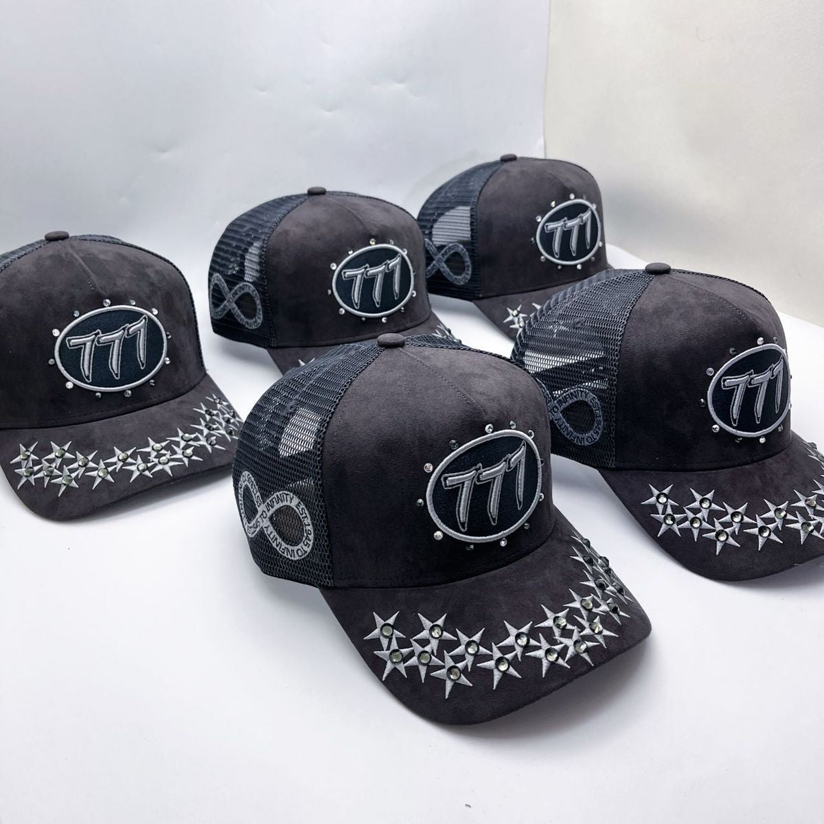 Hudson Hat - Diamond 777 Suede Trucker - Grey - CD0345 – Vengeance78