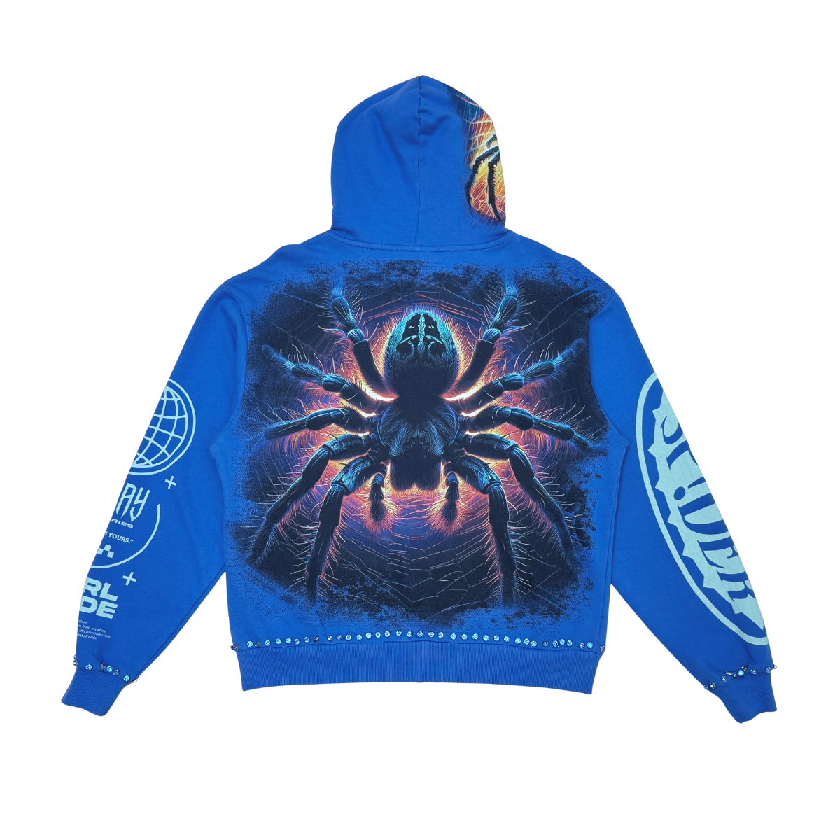 Stray Hoodie - Spirer Full Zip - Royal Blue - ST1546 – Vengeance78