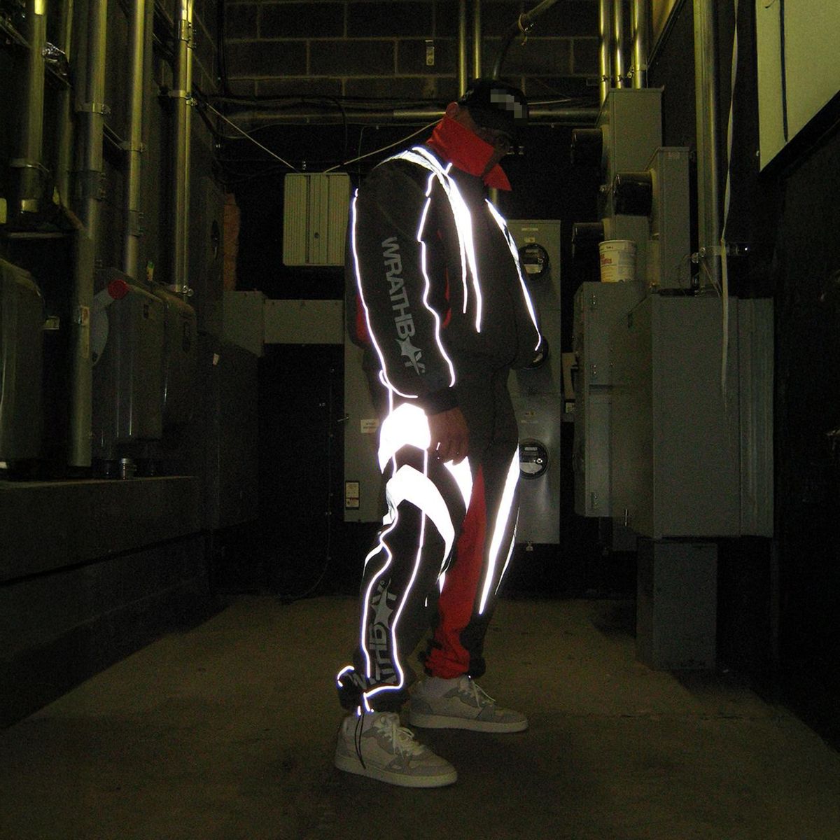 Wrathboy Track Suit - Full Zip French Terry - Black - WB05-124