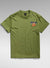G-Star T-Shirt - Vest Back - Sage Green - D24423