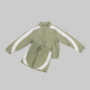 Rebel Minds Striped Nylon Tracksuit Short Set - Sage - A00-14405`