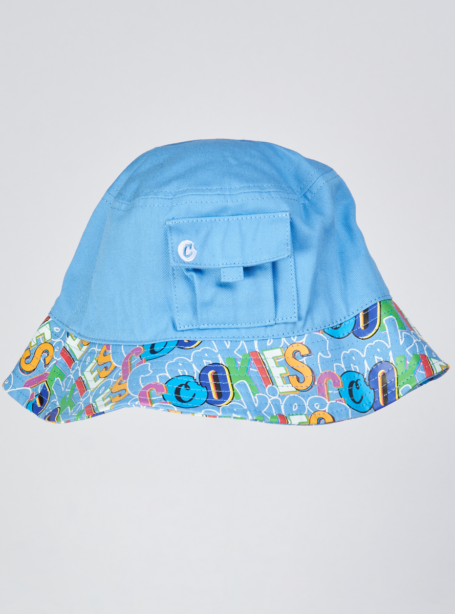 Cookies Hat On The Block Bucket Sky Blue CM232XBH06 Vengeance78