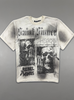Rebel Minds T-Shirt - Whispers Rhinestone Crop Tee - Cream - 610-11129