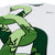 Makobi T-Shirt - M376 Dober Chain Tee - Green