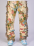 Majestik Pants - Floral Jacquard Denim - Beige - TA2374