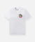 Paper Plane T-Shirt - Rad Days  - White - 200252